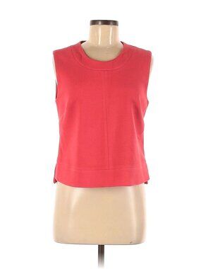 Vince Camuto Orange Sleeveless Casual Blouse Size Medium